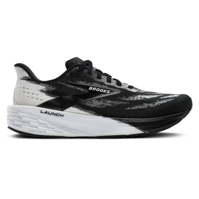 【★スーパーSALE★12/11深夜2時迄】ブルックス Brooks 【 Launch 11 Men's Black/White 】 靴 メンズ靴 スニーカー メンズ 黒色 ブラック 白色 ホワイト