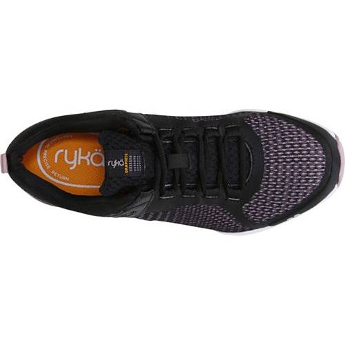 RYKA レディース トレーニング スニーカー 運動靴 黒 ブラック WOMEN'S スニーカー 【 BLACK RYKA GRAPHITE TRAINING SHOES 】