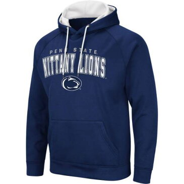 COLOSSEUM メンズ スケートボード ライオンズ 青 ブルー メンズファッション トップス パーカー 【 Mens Penn State Nittany Lions Blue Pullover Hoodie 】 Color