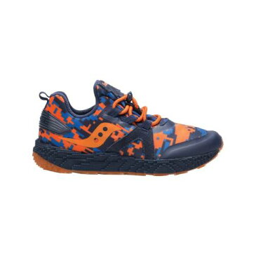 サッカニー SAUCONY 男の子 女の子 子供用 スニーカー 運動靴 キッズ ベビー マタニティ ジュニア 【 Kids Preschool Voxel 9000 Running Shoes 】 Navy/orange