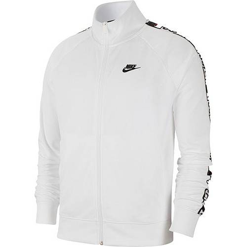 ナイキ NIKE 白 ホワイト MEN'S 【 WHITE NIKE SPORTSWEAR JDI FULLZIP JACKET 】 メンズファッション コート ジャケット