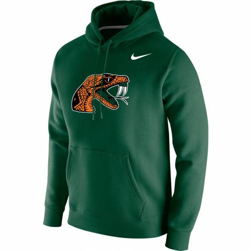 ナイキ NIKE フロリダ 緑 グリーン クラブ フリース フーディー パーカー MEN'S A&M 【 GREEN NIKE FLORIDA RATTLERS CLUB FLEECE COLOR 】 メンズファッション トップス パーカー