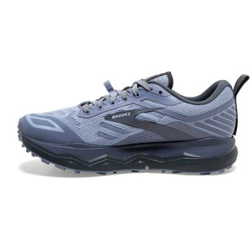 ブルックス BROOKS ブルックス レディース カルデラ スニーカー 運動靴 青色 ブルー 灰色 グレー WOMEN'S スニーカー 【 BROOKS CALDERA 4 TRAIL RUNNING SHOES BLUE GREY 】