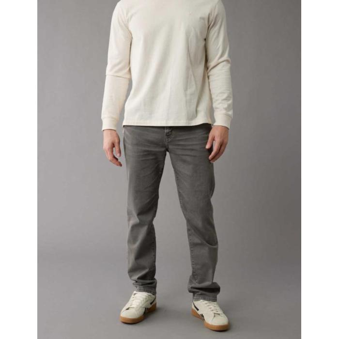 アメリカンイーグル American Eagle 【 Ae Airflex+ Original Straight Jean Men 】 メンズファッション オーダーメイド ズボン パンツ メンズ