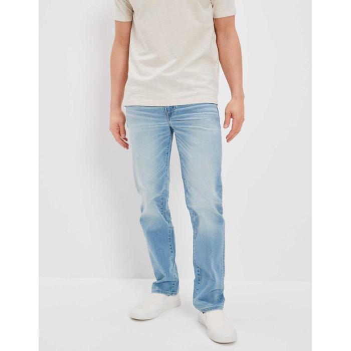 アメリカンイーグル American Eagle 【 Ae Airflex+ Original Straight Jean Men 】 メンズファッション オーダーメイド ズボン パンツ メンズ