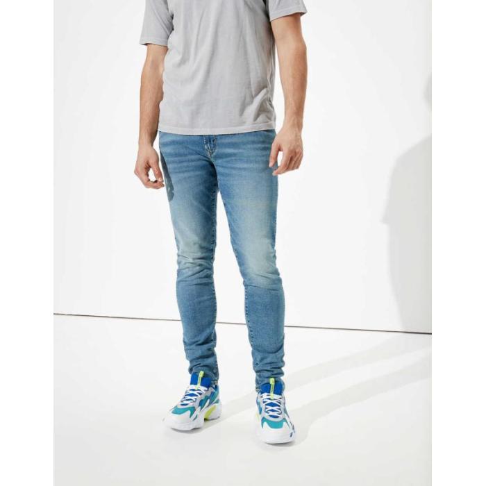 アメリカンイーグル American Eagle 【 Ae Airflex+ Athletic Skinny Jean Men 】 スキニー メンズファッション...