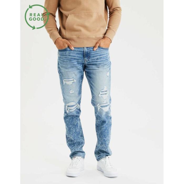 アメリカンイーグル American Eagle 【 Ae Ne(X)T Level Airflex Slim Straight Jean Men 】 slim スリム メンズファッション オーダーメイド ズボン パンツ メンズ