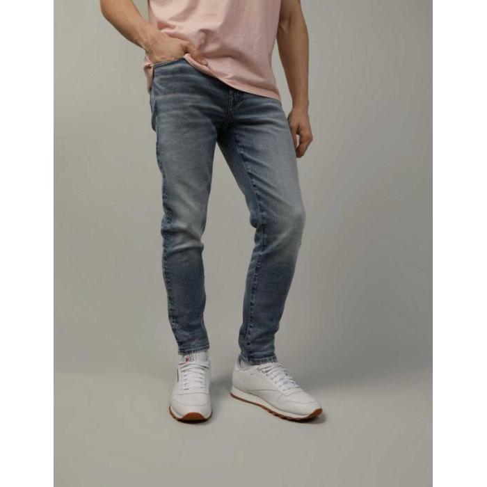 アメリカンイーグル American Eagle 【 Ae Airflex+ Skinny Cropped Jean Men 】 スキニー メンズファッション オーダーメイド ズボン パンツ メンズ