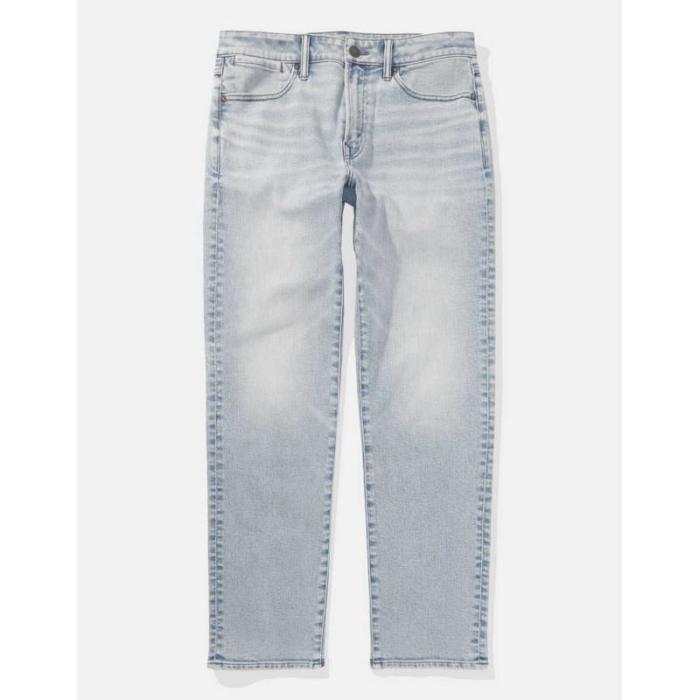 アメリカンイーグル American Eagle 【 Ae 24/7 Airflex+ Temp Tech Athletic Straight Jean Men 】 テック メンズファッション オーダーメイド ズボン パンツ メンズ