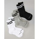 アメリカンイーグル American Eagle 【 Ae Striped Crew Socks 3-Pack Men 】 クルー ソックス・靴下 3個入 インナー 下着 ナイトウェア メンズ 靴下 レッグウェア 靴下 メンズ(4)