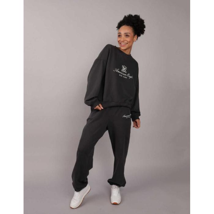 ◇◆AE/アメリカンイーグル/FlLEXスウェットパーカ/ GREEN /US XXL アメリカンイーグル American Eagle  Ae Logo Graphic Sweatshirt