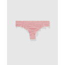 American Eagle Aerie 【 Sunnie Blossom Lace Thong Underwear Women 】 アンダーウェア 下着 インナー 下着 ナイトウェア レディース インナー 下着 ランジェリー ショーツ Tバック Gストリング レディース