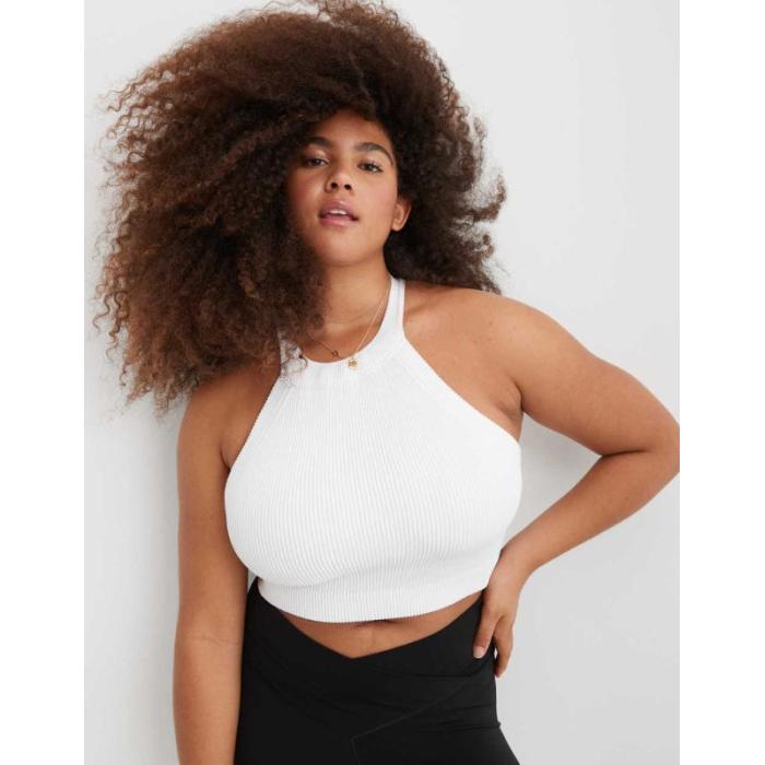 American Eagle Aerie �� Superchill Seamless High Neck Bra Top Women �� �ϥ� ����ʡ� ���� �ʥ��ȥ����� ��ǥ����� ����ʡ� ���� ��󥸥��꡼ �֥�ȥå� ��ǥ�����