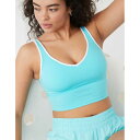 American Eagle Offline 【 Offline By Aerie Real Me Low Key Longline Sports Bra Wo...