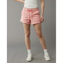 アメリカンイーグル American Eagle 【 Ae Dreamy Drape Linen-Blend Carpenter Short Women 】 レ...
