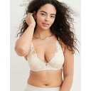American Eagle Aerie 【 Show Off Plunge Push Up Real Lace Bra Women 】 レアル インナー 下着 ナイトウェア レディース インナー 下着 ランジェリー ブラジャー レディース