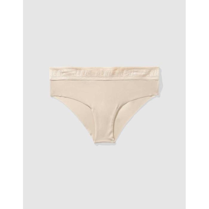 American Eagle Aerie  Smoothez No Show Logo Cheeky Underwear Women  ...