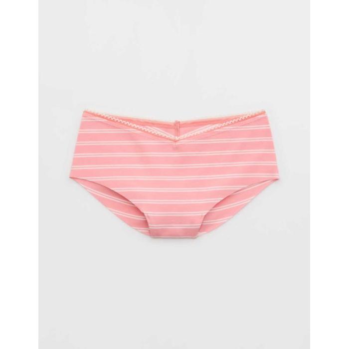American Eagle Aerie �� Superchill No Show Cotton Picot Cheeky Underwear Women �� ...