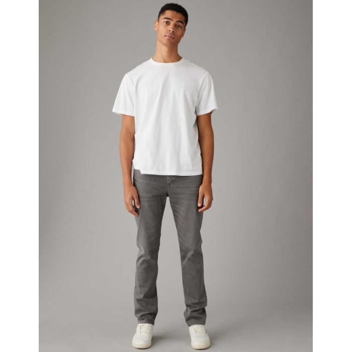 アメリカンイーグル American Eagle 【 Ae Airflex+ Slim Straight Jean Men 】 slim スリム メンズファッション オーダーメイド ズボン パンツ メンズ