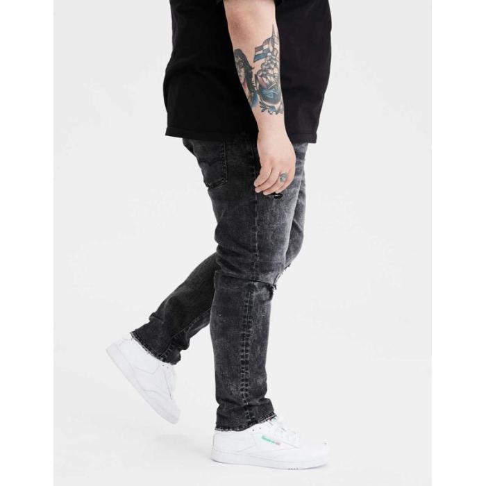 アメリカンイーグル American Eagle 【 Ae Airflex+ Slim Jean Men 】 slim スリム メンズファッション オーダーメイド ズボン パンツ メンズ