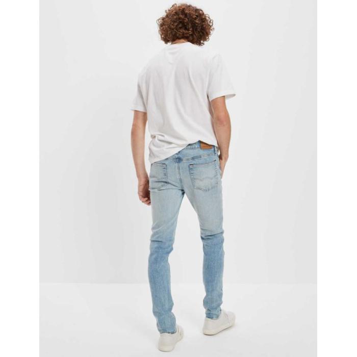 アメリカンイーグル American Eagle 【 Ae Airflex+ Distressed Skinny Jean Men 】 スキニー メンズファッション オーダーメイド ズボン パンツ メンズ