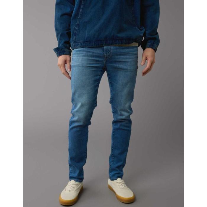 アメリカンイーグル American Eagle 【 Ae Airflex+ Skinny Jean Men 】 スキニー メンズファッション オーダーメイド ズボン パンツ メンズ