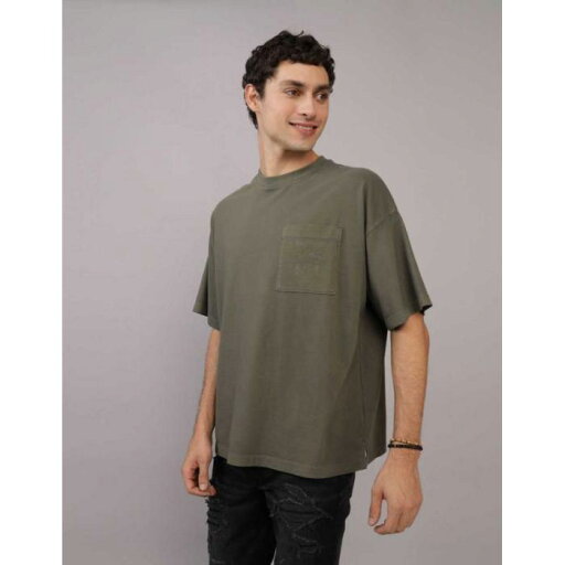アメリカンイーグル American Eagle 【 Ae Oversized Pocket T-Shirt Men 】 Tシャツ メンズファッション トップス Tシャツ カットソー メンズ アメリカンイーグル American Eagle 【 Ae Oversized Pocket T-Shirt Men 】 Tシャツ メンズファッション トップス Tシャツ カットソー メンズ