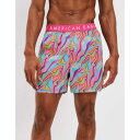 アメリカンイーグル American Eagle 【 Aeo Marble Stretch Boxer Short Men 】 インナー 下着 ナイトウェア メンズ インナー 下着 トランクス メンズ(4)