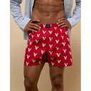 アメリカンイーグル American Eagle 【 Aeo Men's Eagles Stretch Boxer Short Men 】 メンズ イーグルス ...