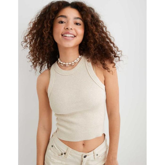 American Eagle Aerie 【 Aerie Free Spirit Ribbed Tank Top Women 】 フリー タンクトップ レディースファッション トップス タンクトップ レディース