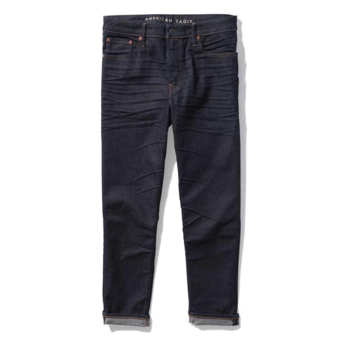 アメリカンイーグル American Eagle 【 Ae Airflex+ Cropped Loose Fit Jean Men 】 メンズファッション オーダーメイド ズボン パンツ メンズ