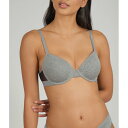 Wearlively 【 The All-Day T-Shirt Bra: Heather Gray Women 】 Tシャツ heather ヘザー gray 灰色・グレー・グレイ インナー 下着 ナイトウェア レディース インナー 下着 ランジェリー ブラジャー レディース