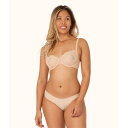 Wearlively 【 The Palm Lace Bikini: Toasted Almond Women 】 インナー 下着 ナイトウェア レディース インナー 下着 ランジェリー ショーツ その他 レディース