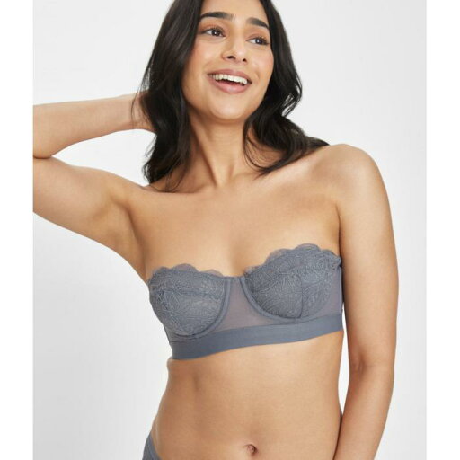 Wearlively 【 The Lace Strapless: Smoke Women 】 インナー 下着 ナイトウェア レディース インナー 下着 ランジェリー ブラジャー レディース Wearlively 【 The Lace Strapless: Smoke Women 】 インナー 下着 ナイトウェア レディース インナー 下着 ランジェリー ブラジャー レディース