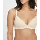 Wearlively 【 The All-Day Plunge No-Wire Bra: Toasted Almond Women 】 インナー 下着 ナイトウェア レディース インナー 下着 ランジェリー ブラジャー レディース