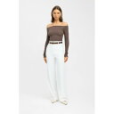 Kookai 【 Madison Off Shoulder Top Women 】 レディースファッション トップス その他 レディース