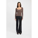 Kookai 【 Rosie Long Sleeve Top Women 】 Sleeve スリーブ レディースファッション トップス その他 レディース