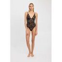 Kookai 【 Eloise Lace Bodysuit Women 】 ボディースーツ インナー 下着 ナイトウェア レディース インナー 下着 ランジェリ...