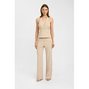 Kookai 【 Ariel Double Belt Top Women 】 ベルト レディースファッション トップス その他 レディース