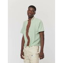 Kapital 【 18.5/- Jersey Kaze Polo Men Mint 】 ジャージ polo ポロシャツ メンズファッション トップス その他 ...