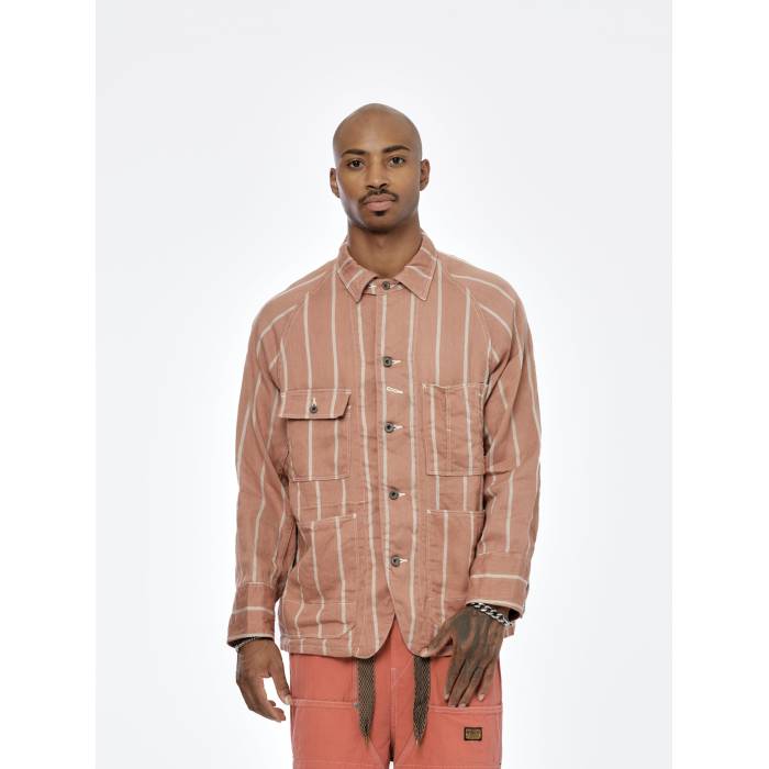Kapital 【 Linen Phillies Stripe Cactus Coverall Men 】 フィリーズ Stripe ストライプ メンズファッション トップス その他 メンズ