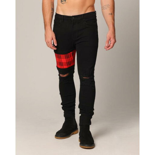 Saint Morta 【 Sideline Distressed Jeans Mens 】 サイドライン ジーンズ メンズファッション ズボン パンツ メンズ Saint Morta 【 Sideline Distressed Jeans Mens 】 サイドライン ジーンズ メンズファッション ズボン パンツ メンズ