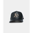 ニューエラ New Era 【 Oakland Athletics "Black Tan Pu Leather" 9Forty K-Frame Snapback Mens 】 オークランド アスレチックス Snapback スナップバック バッグ バッグ 小物 ブランド雑貨 帽子 メンズ帽子 キャップ