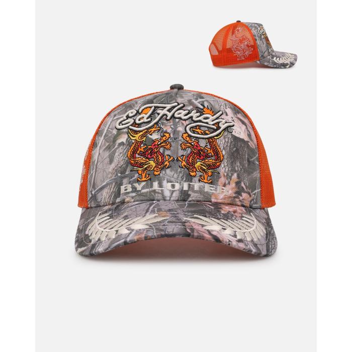 エドハーディー Ed Hardy 【 X Loiter Trucker Snapback Mens 】 トラッカー Snapback スナップバック バッグ バッグ 小物 ブランド雑貨 帽子 メンズ帽子 キャップ メンズ