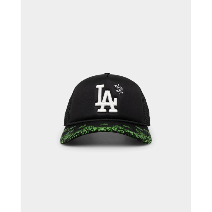 ニューエラ New Era 【 Los Angeles Dodgers 'Glow In The Dark' 9Forty A-Frame Trucker Snapback Mens 】 ドジャース トラッカー Snapback スナップバック バッグ バッグ 小物 ブランド雑貨 帽子 メンズ帽子 キャップ