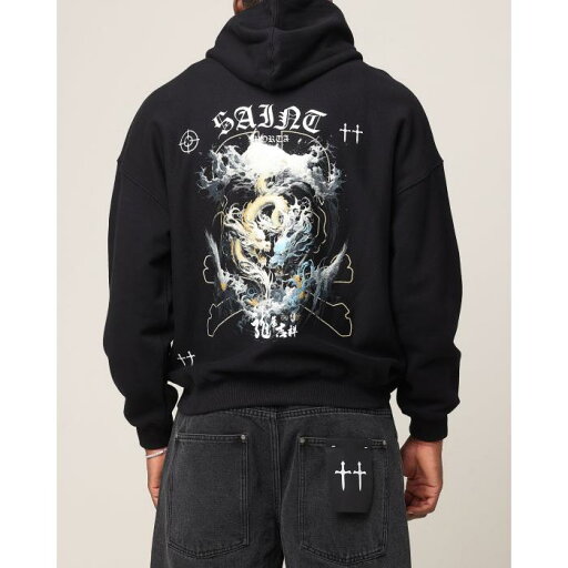 Saint Morta 【 Year Of The Dragon Hoodie Mens 】 ドラゴン フーディー パーカー メンズファッション トップス パーカー メンズ Saint Morta 【 Year Of The Dragon Hoodie Mens 】 ドラゴン フーディー パーカー メンズファッション トップス パーカー メンズ
