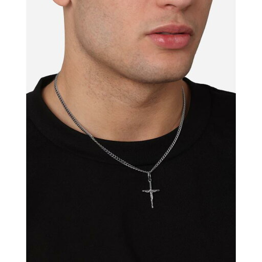 Saint Morta 【 Crucifix Cuban Necklace Mens 】 キューバン ネックレス ジュエリー アクセサリー メンズジュエリー アクセサリー ネックレスチェーン メンズ Saint Morta 【 Crucifix Cuban Necklace Mens 】 キューバン ネックレス ジュエリー アクセサリー メンズジュエリー アクセサリー ネックレスチェーン メンズ