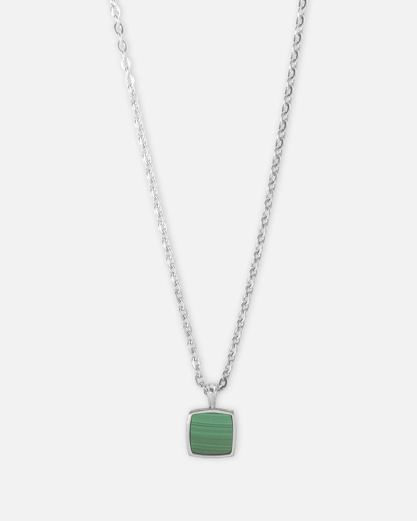 SAINT MORTA 【 Malachite Pendant Chain 】 White/Gold/White 白色 ホワイト 金色 ゴールド
