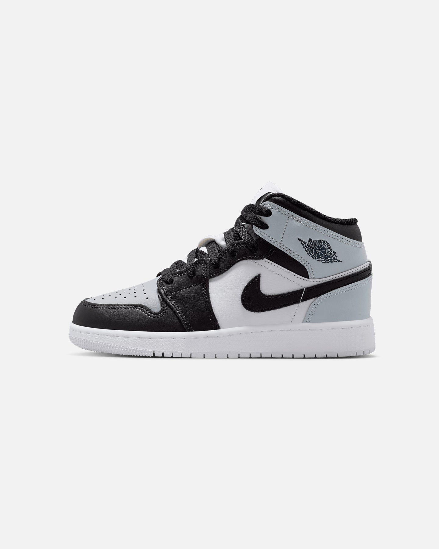 Jordan Kids' Air Jordan 1 Mid (GS) Blue/White Kids Blue/White/White
