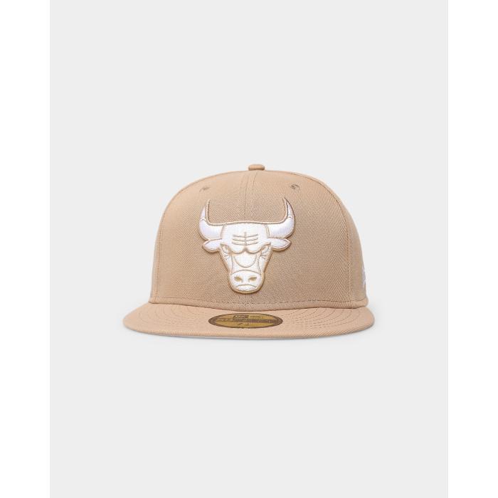 ニューエラ New Era 【 Chicago Bulls "Camel White" 59Fifty Fitted Mens 】 シカゴ ブルズ バッグ 小物 ブランド雑貨 帽子 メンズ帽子 キャップ メンズ